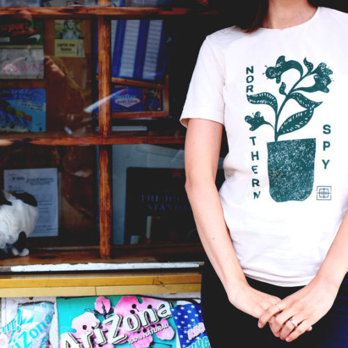 Northern Spy Records Potted Iris Tee